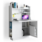 VICCO SECRÉTAIRE bureau Alena Sonoma/Blanc 85 x 27 cm