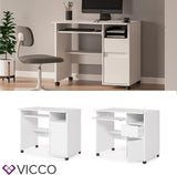 Vicco Bureau Polo, Blanc, 91 x 59 cm