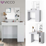 Vicco Coiffeuse Julia, Blanc, 90 cm