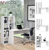 Vicco Bureau Mara, Blanc, 59 x 166.8 cm