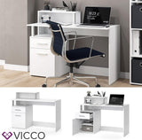 Vicco Bureau, Blanc, 119.7 x 66 cm