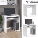 Vicco Bureau Nick, Blanc, 80 x 58 cm