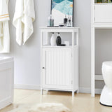 VICCO Meuble Salle de Bain, Armoire de Rangement sur Pieds, avec 1 Etagère de Rangement Ouverte, 1 Plateau Réglable