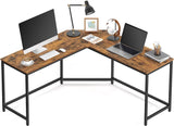 VICCO Bureau d’Angle, Table en L, pour Travailler, Réviser, Gaming, Gain de Place, Montage Facile