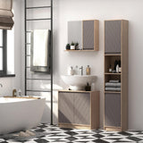 VICCO Meuble Colonne Rangement Salle de Bain Style Cosy