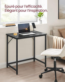 VICCO Bureau, Table, Poste de Travail, pour Bureau, Chambre, 50 x 80 x 76 cm