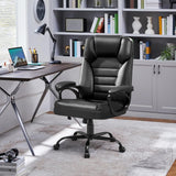 VICCO Fauteuil de Bureau Confortable Chaise Bureau Ergonomique Large Coussin